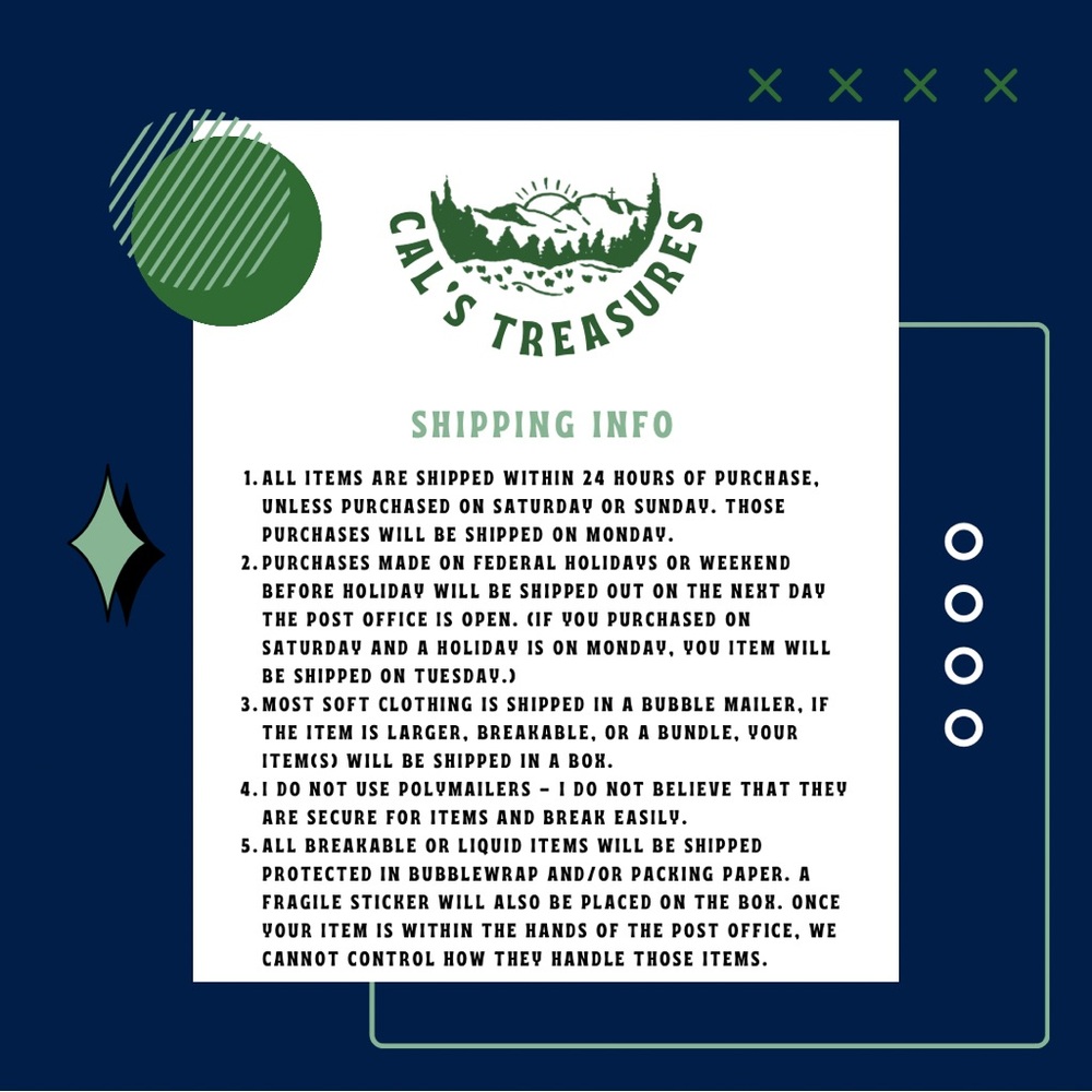 Shop Info & FAQs - Picture 4 of 7